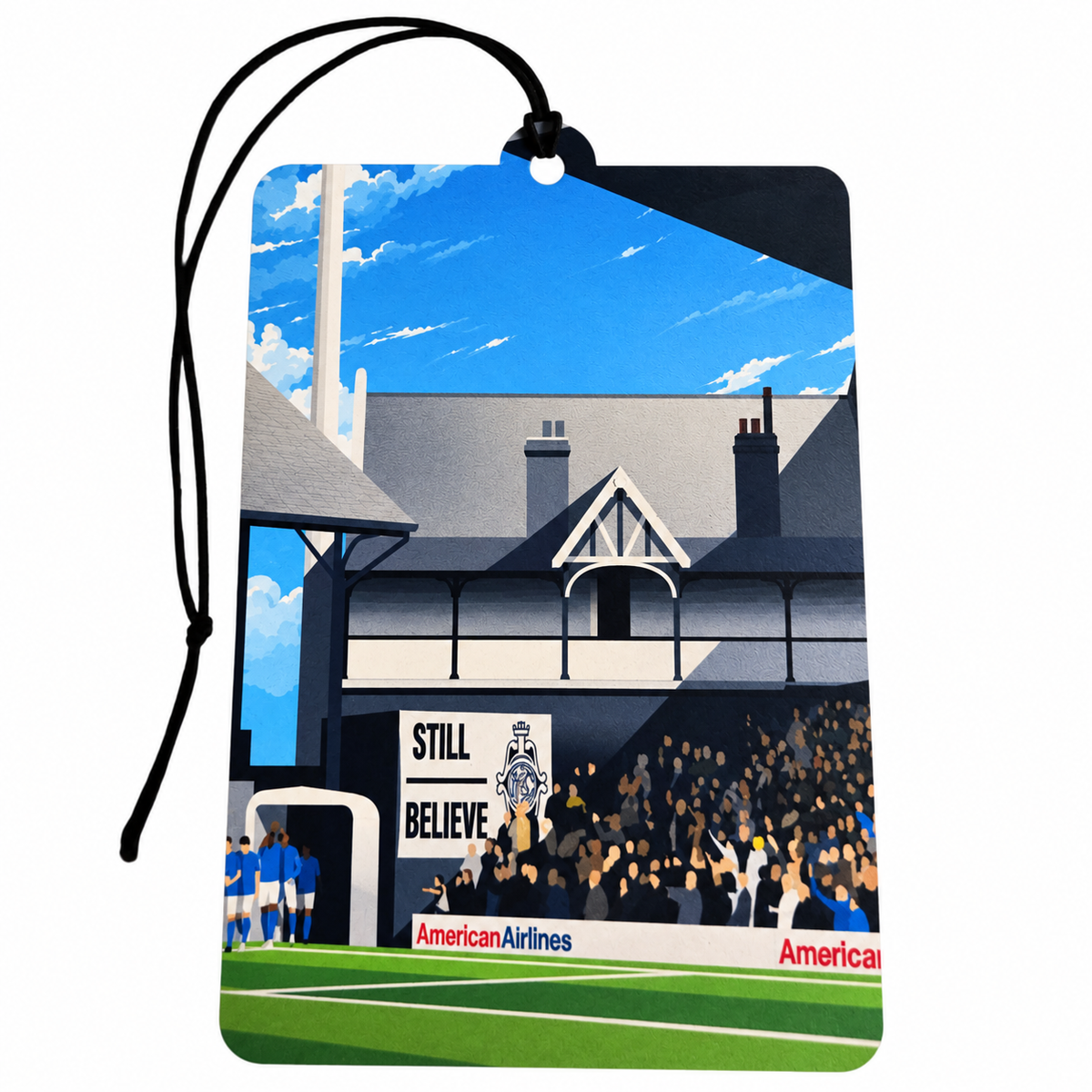 Fulham FC Craven Cottage Inspired Car Air Freshener | Football Gift