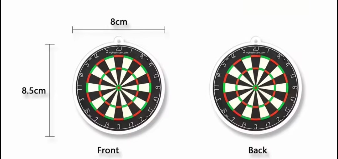 Dart Board Car Air Freshener