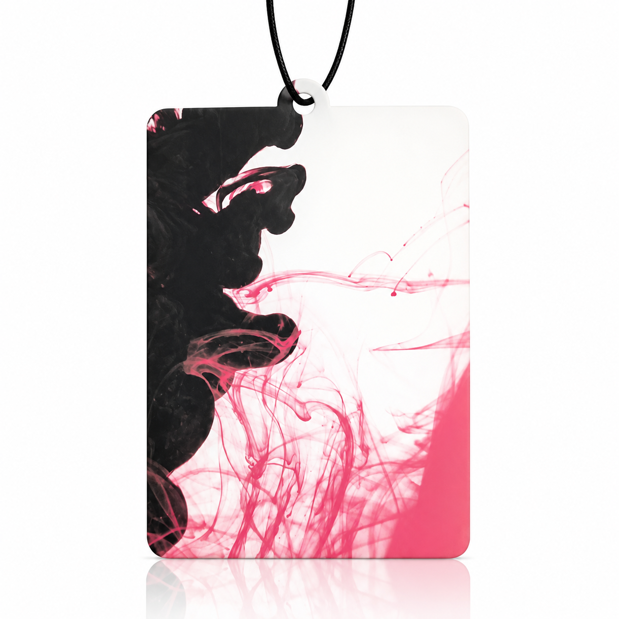 Transform Your Drive with the Abstract Smoke Art Car Air Freshener