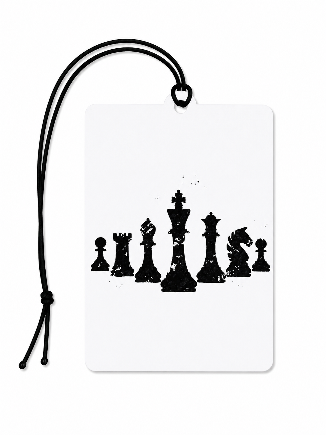 Chess Pieces Car Air Freshener | Chess Gift | Hanging Car Air Freshener