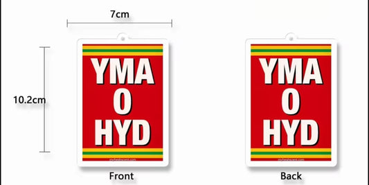 Welsh "Yma O Hyd" Car Air Freshener