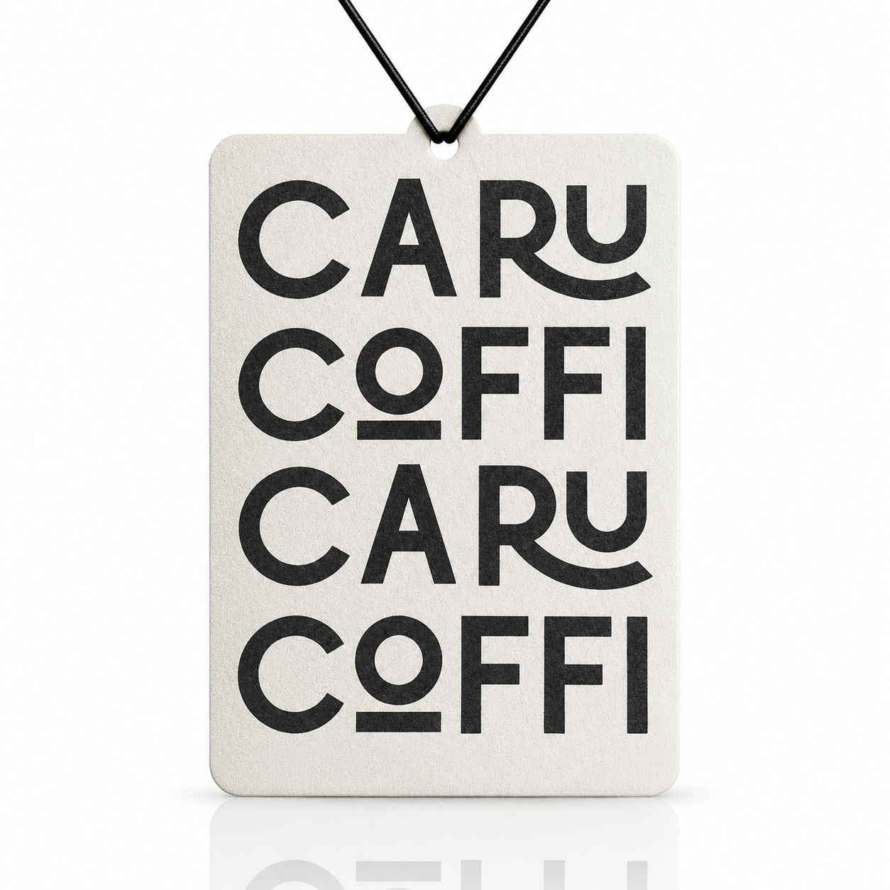Caru Coffi Welsh Car Air Freshener – Infuse Your Drive with Delightful Aroma