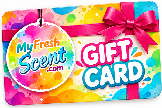 MyFreshScent Gift Card – The Perfect Gift for Car Lovers