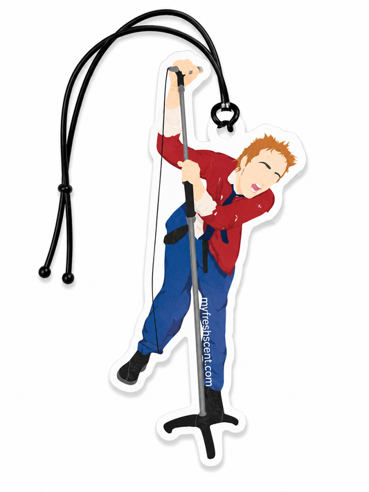 Johnny Rotten Sex Pistols Inspired Air Freshener – Punk Rock Hanging Car Air Freshener