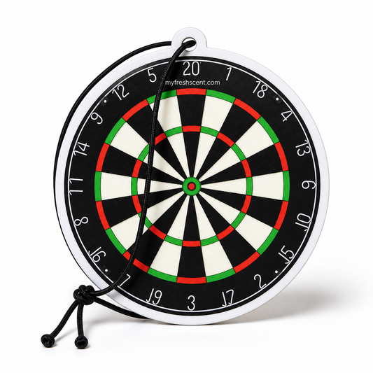 Dart Board Car Air Freshener - MyFreshScent