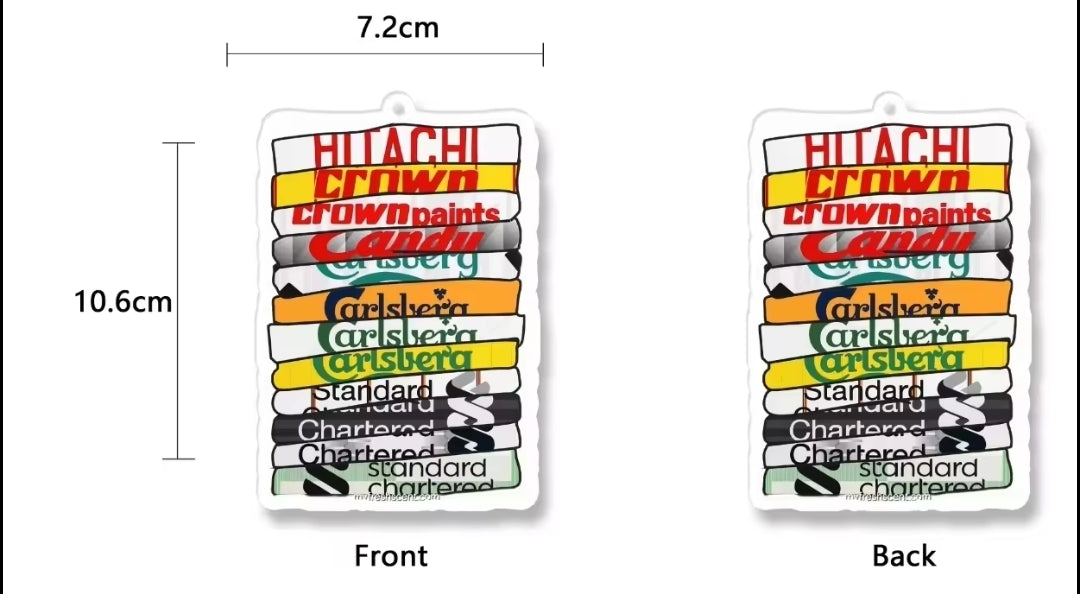Twin Pack - Liverpool Shirt Stack Air Fresheners - Home & Away Edition - MyFreshScent