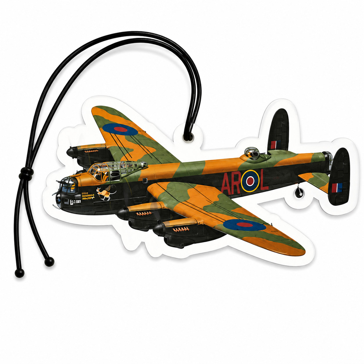 Avro Lancaster Bomber Car Air Freshener | RAF WW2 Aircraft Gift