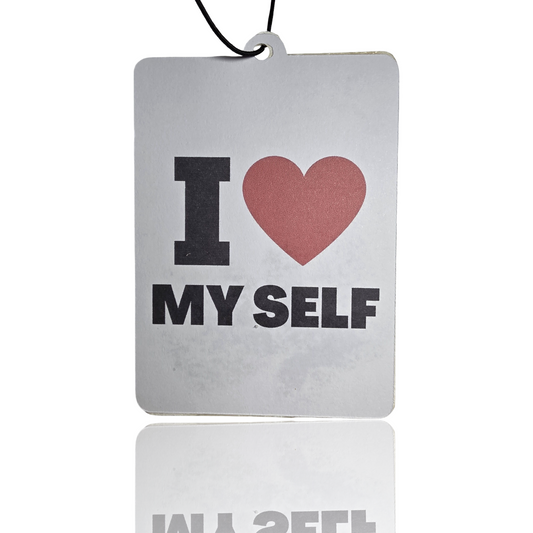 I Love Myself Car Air Freshener – Funny Self Love Hanging Freshener