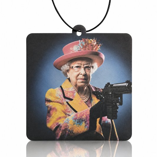 The Queen Art Car Air Freshener – Elevate Your Drive with Regal Scents