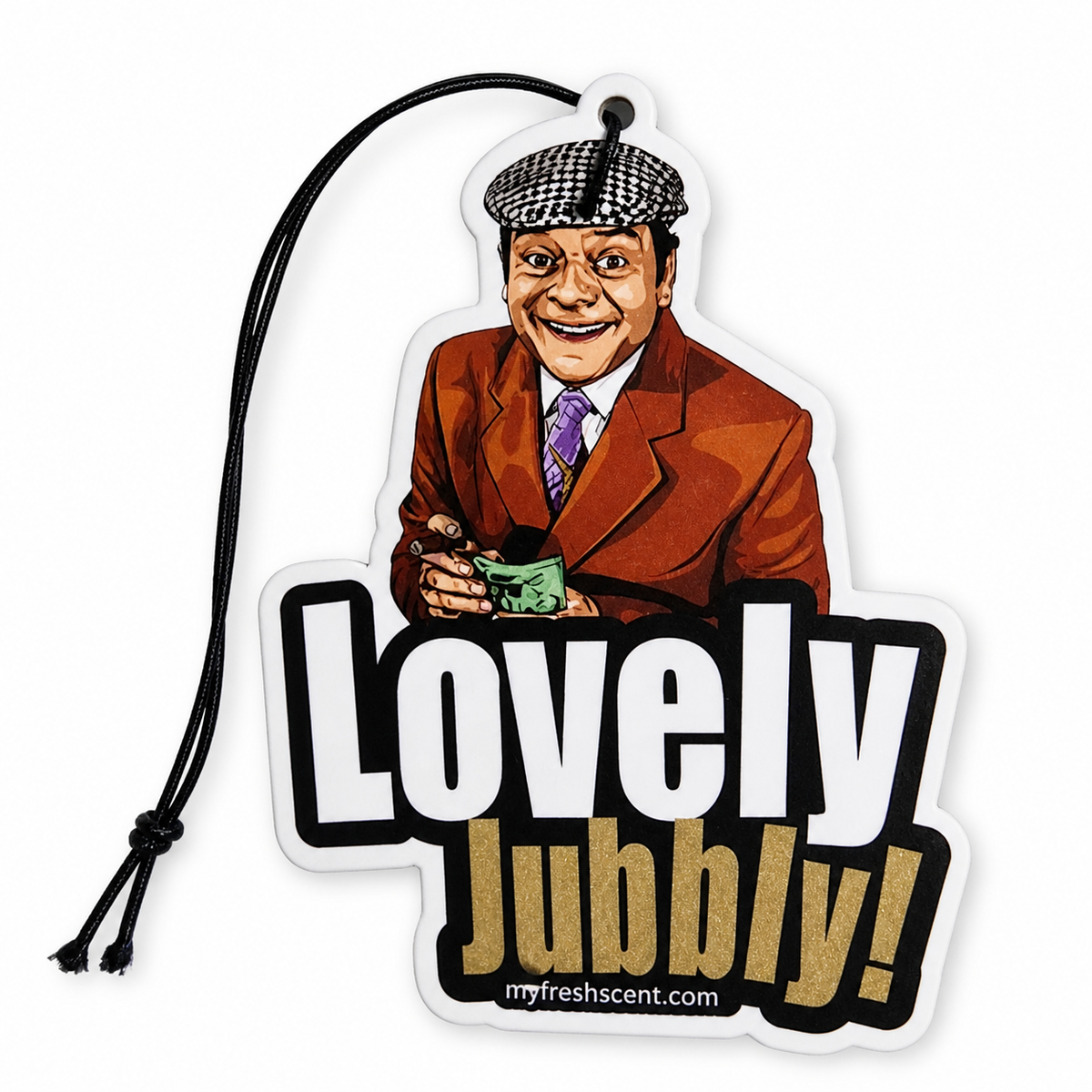 Del Boy Car Air Freshener - "Lovely Jubbly!" Fragrance - MyFreshScent