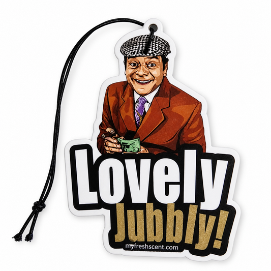 Del Boy Car Air Freshener - "Lovely Jubbly!" Fragrance - MyFreshScent