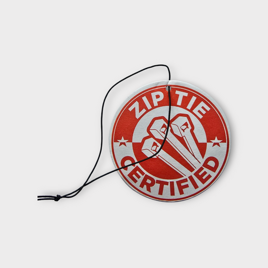 Zip Tie Certified Car Air Freshener