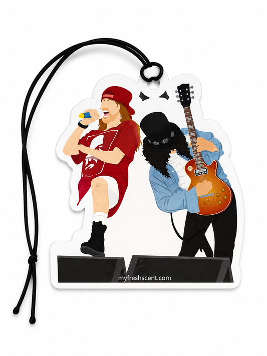 Elevate Your Drive with Guns N Roses, Axl And Slash Car Air Freshener