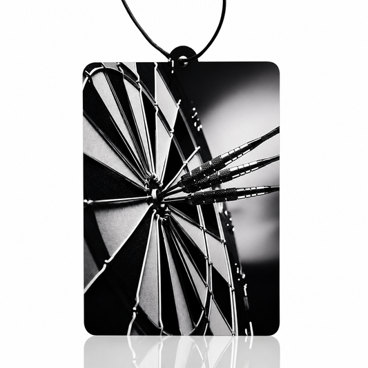Artistic Dart Board Car Air Freshener – Elevate Your Drive with Unique Aroma
