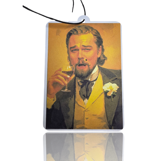 Popular Leonardo DiCaprio Meme Car Air Freshener – Comical Scented Accessory for Your Vehicle