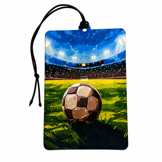 Football Car Air Freshener – Soccer Stadium Hanging Car Freshener, Football Fan Car Accessory, Novelty Vehicle Gift for Players & Supporters