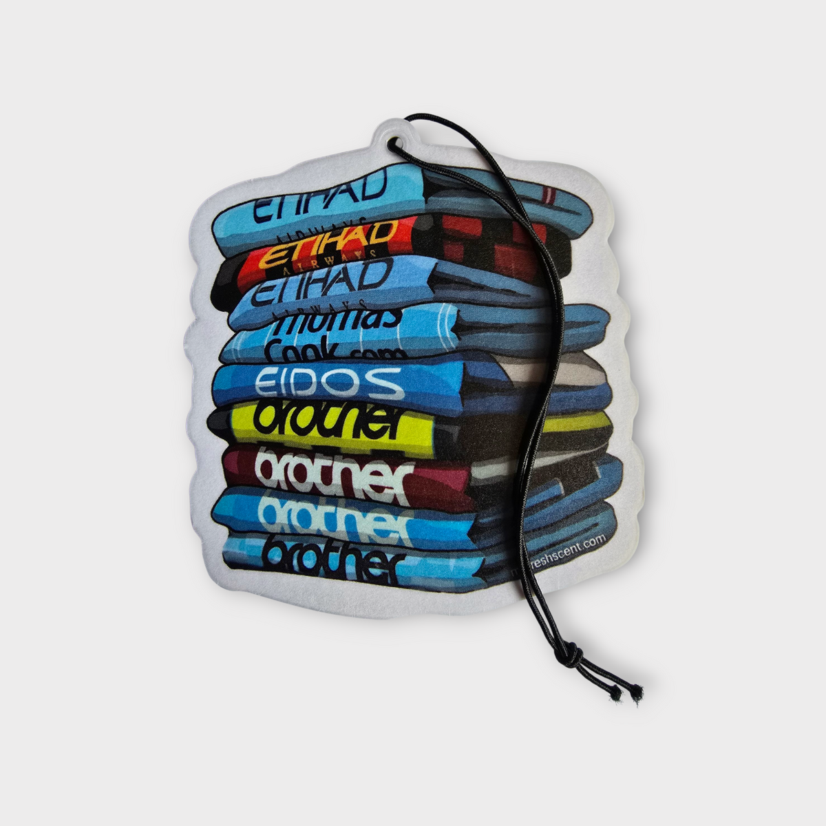 Manchester City Shirts Car Air Freshener - Freshen Your Ride with Team Spirit - MyFreshScent