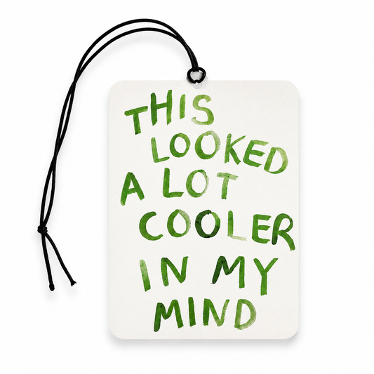 This Looked a Lot Cooler in My Mind – Funny Car Air Freshener