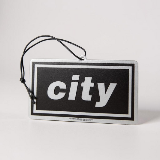 Man City "City" Oasis Style Car Air Freshener